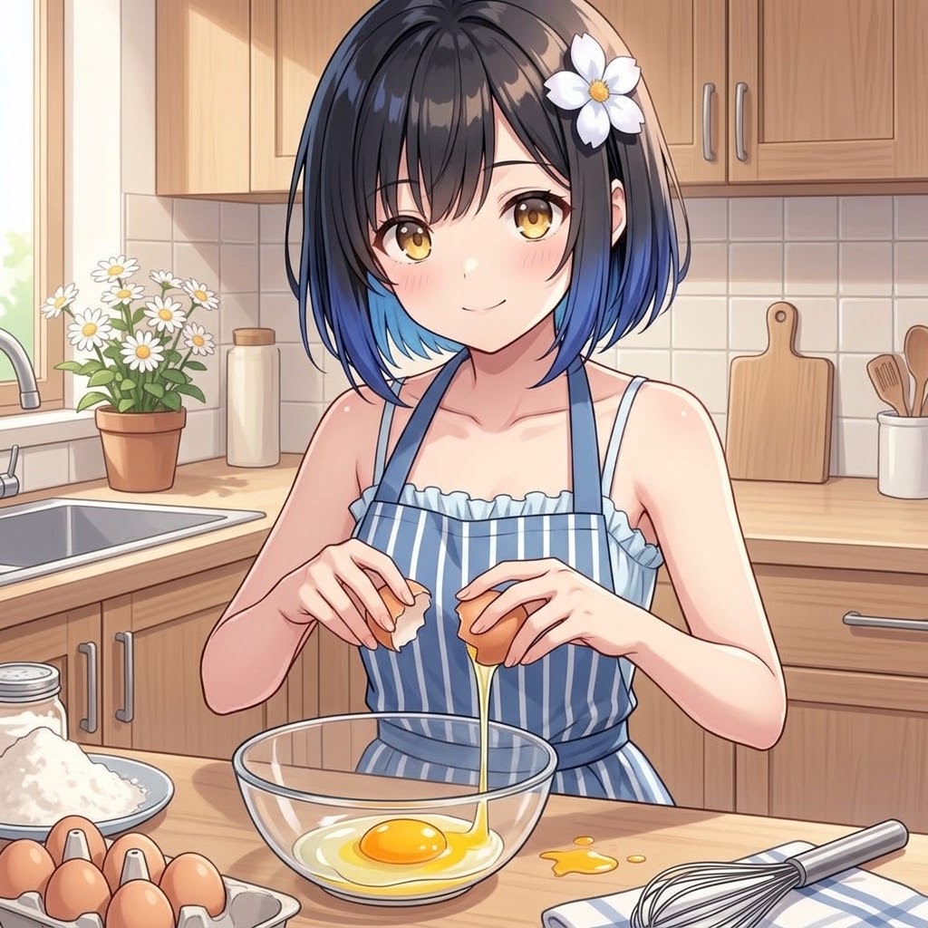 目玉焼きスライム誕生の時 | の人気AIイラスト・グラビア
