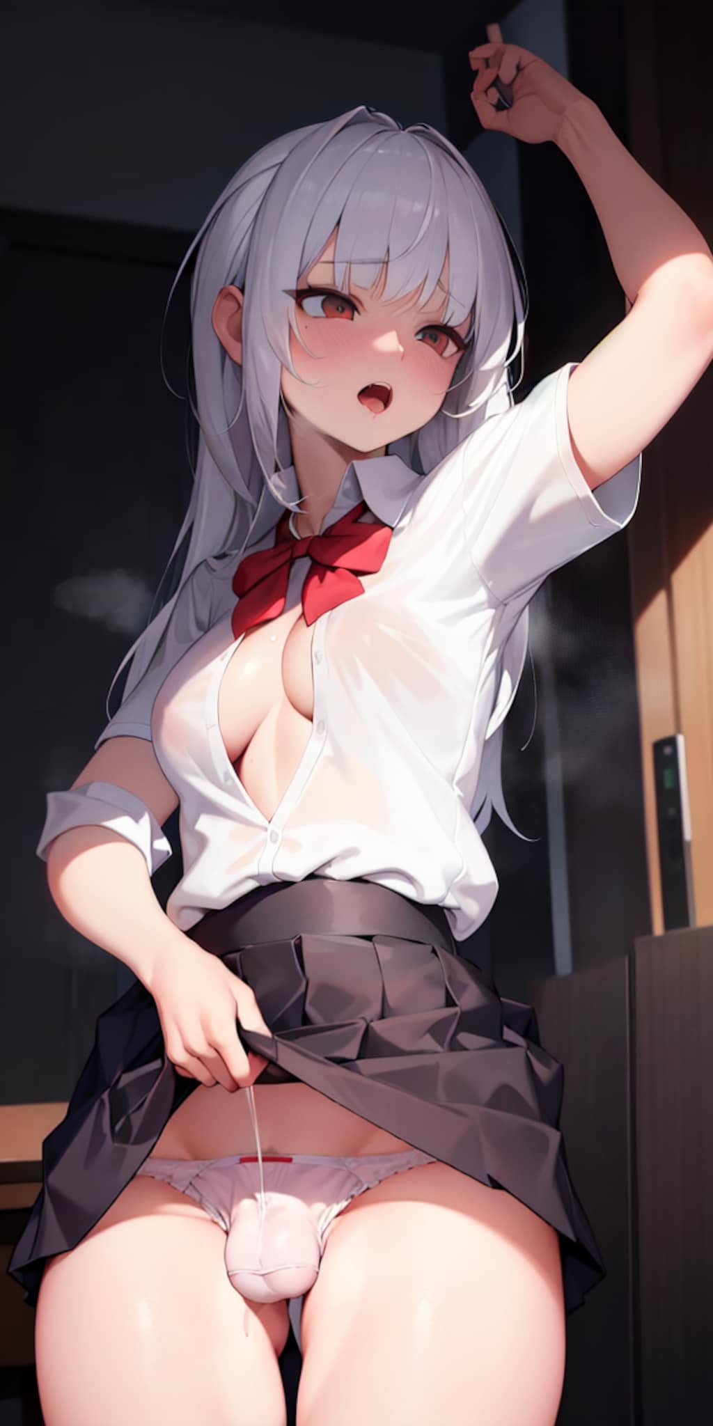 ついてる女の子の下着事情