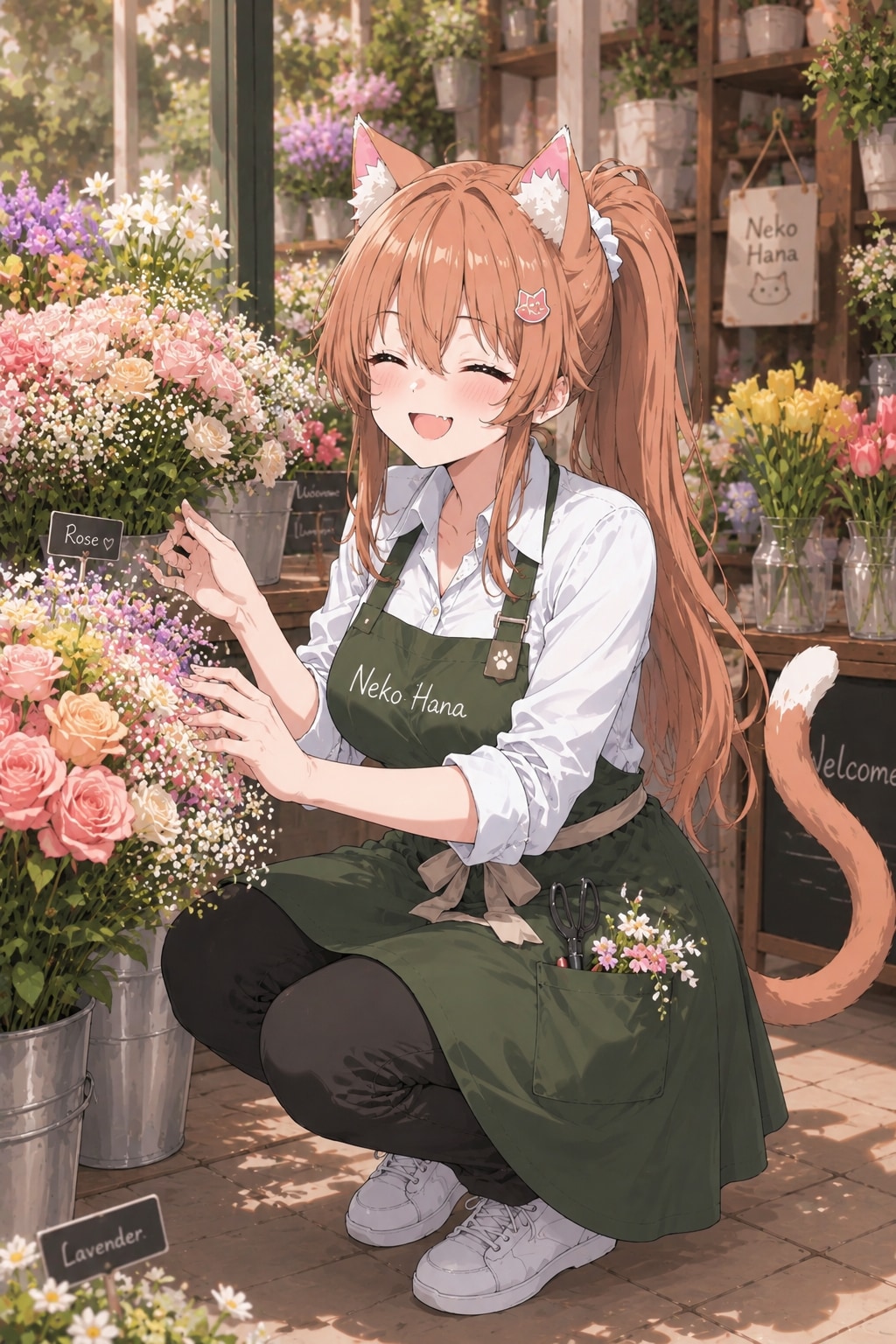 やっぱりお花はかわいい