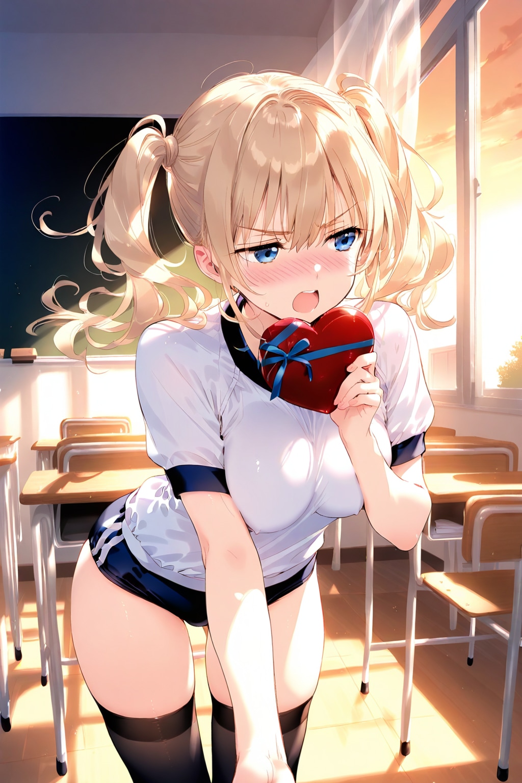 わたしも、チョコ有るんだけど…、いる？