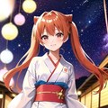 アスカ（浴衣） 3枚目