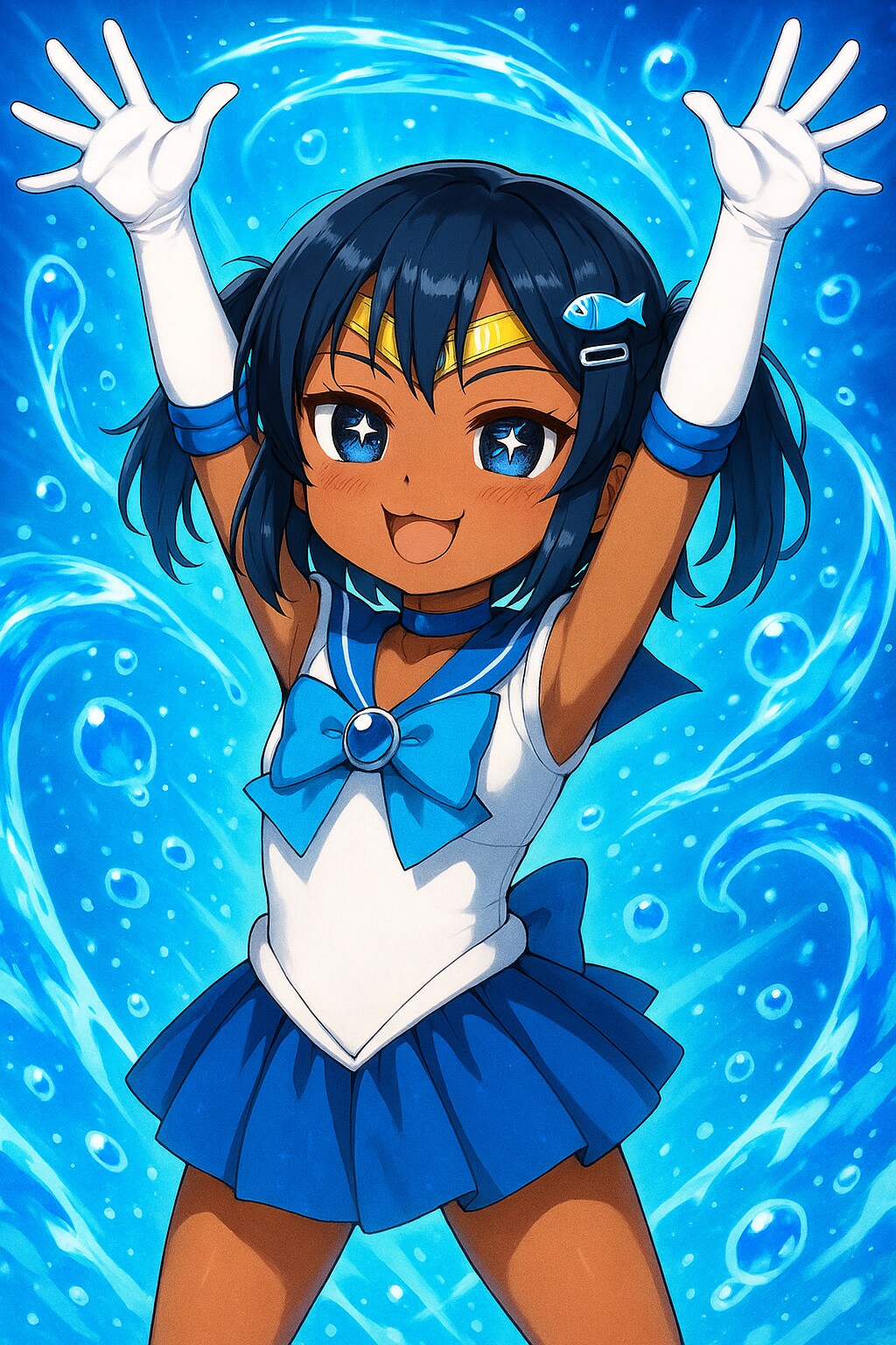 セーラーマーキュリーこなつちゃん | の人気AIイラスト・グラビア