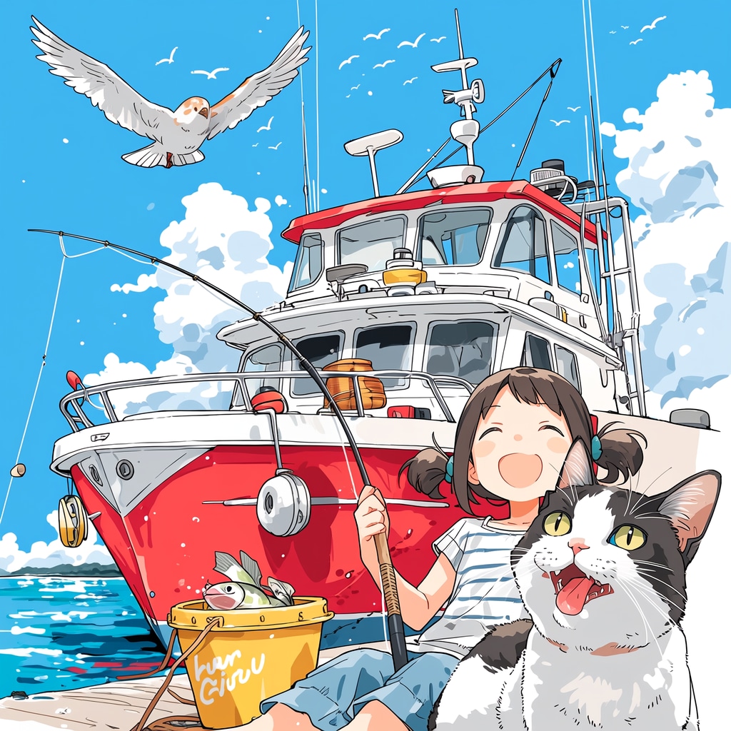 今日は釣り日和🎣✨