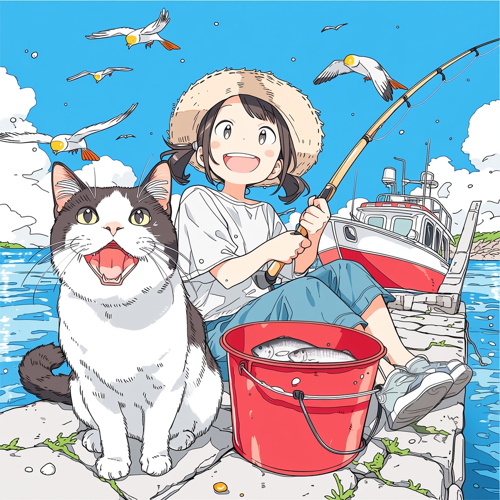 今日は釣り日和🎣✨