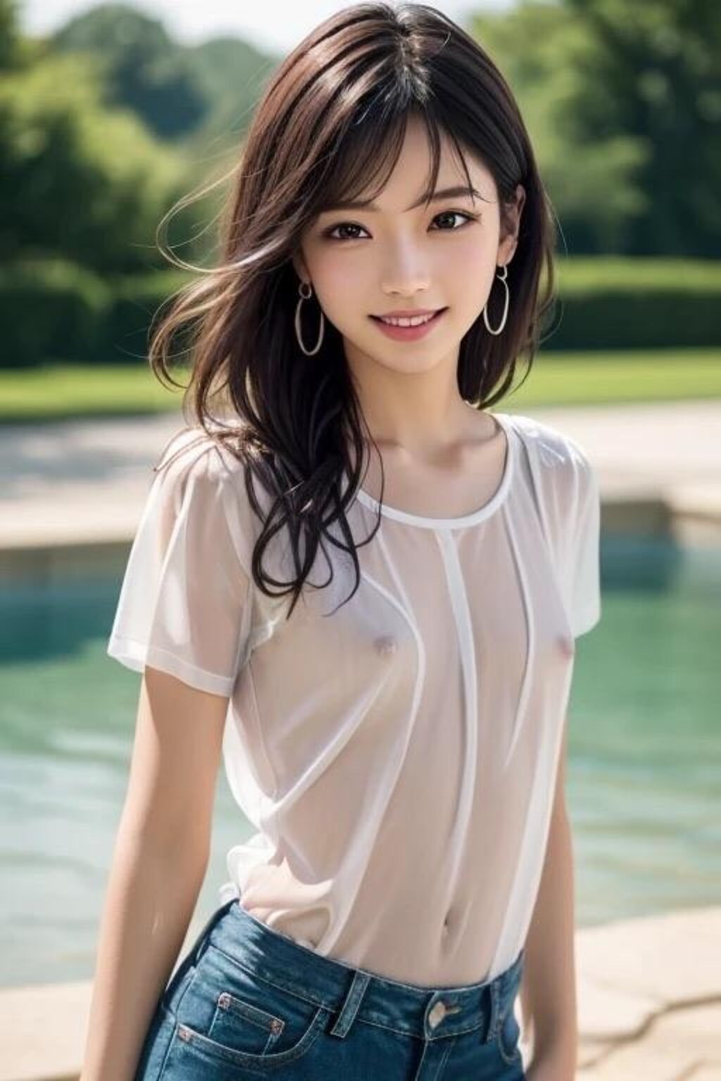 ちくぽち透け乳ムスメ②🔞