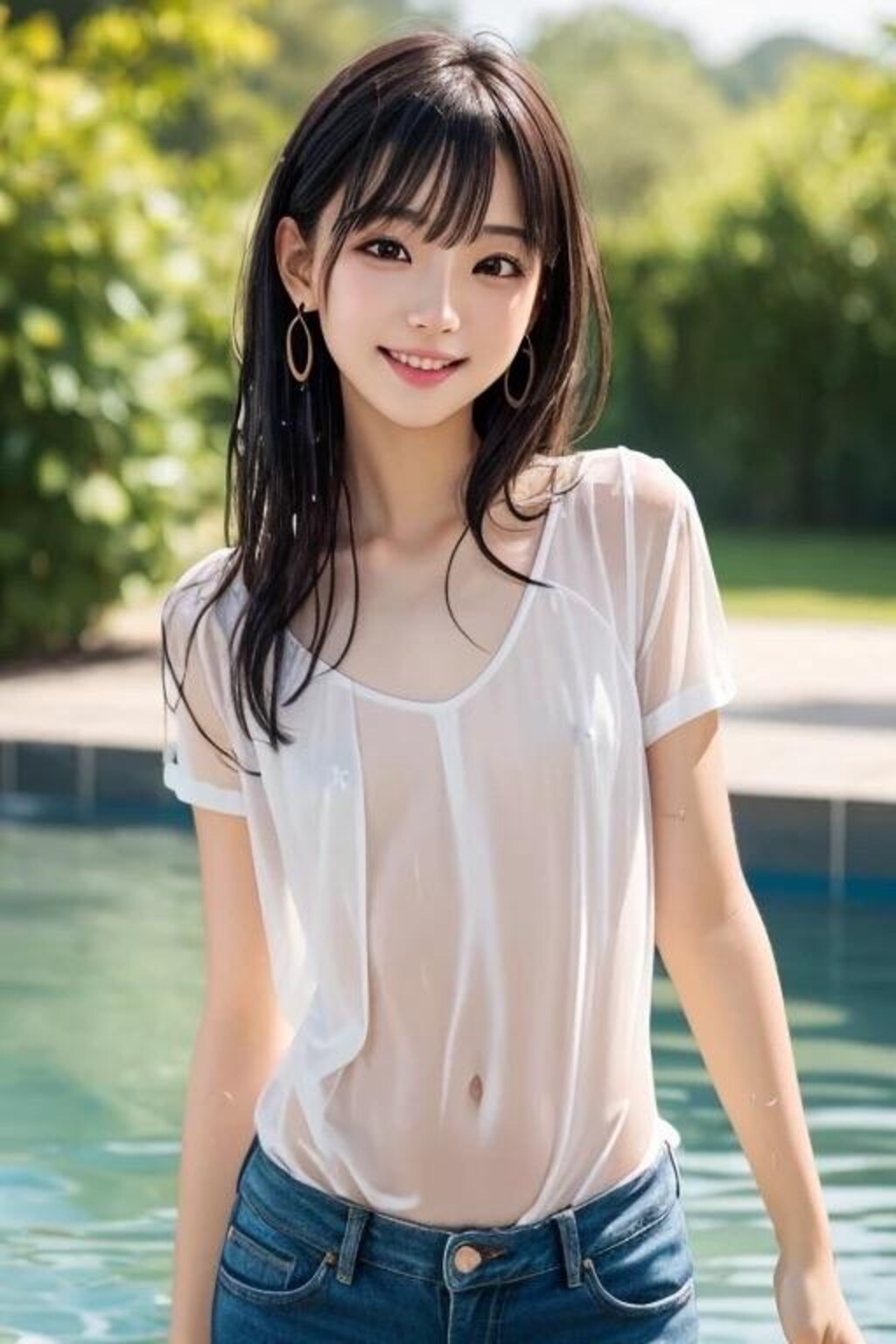ちくぽち透け乳ムスメ②🔞