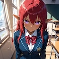 赤髪ダークエルフちゃん 7枚目