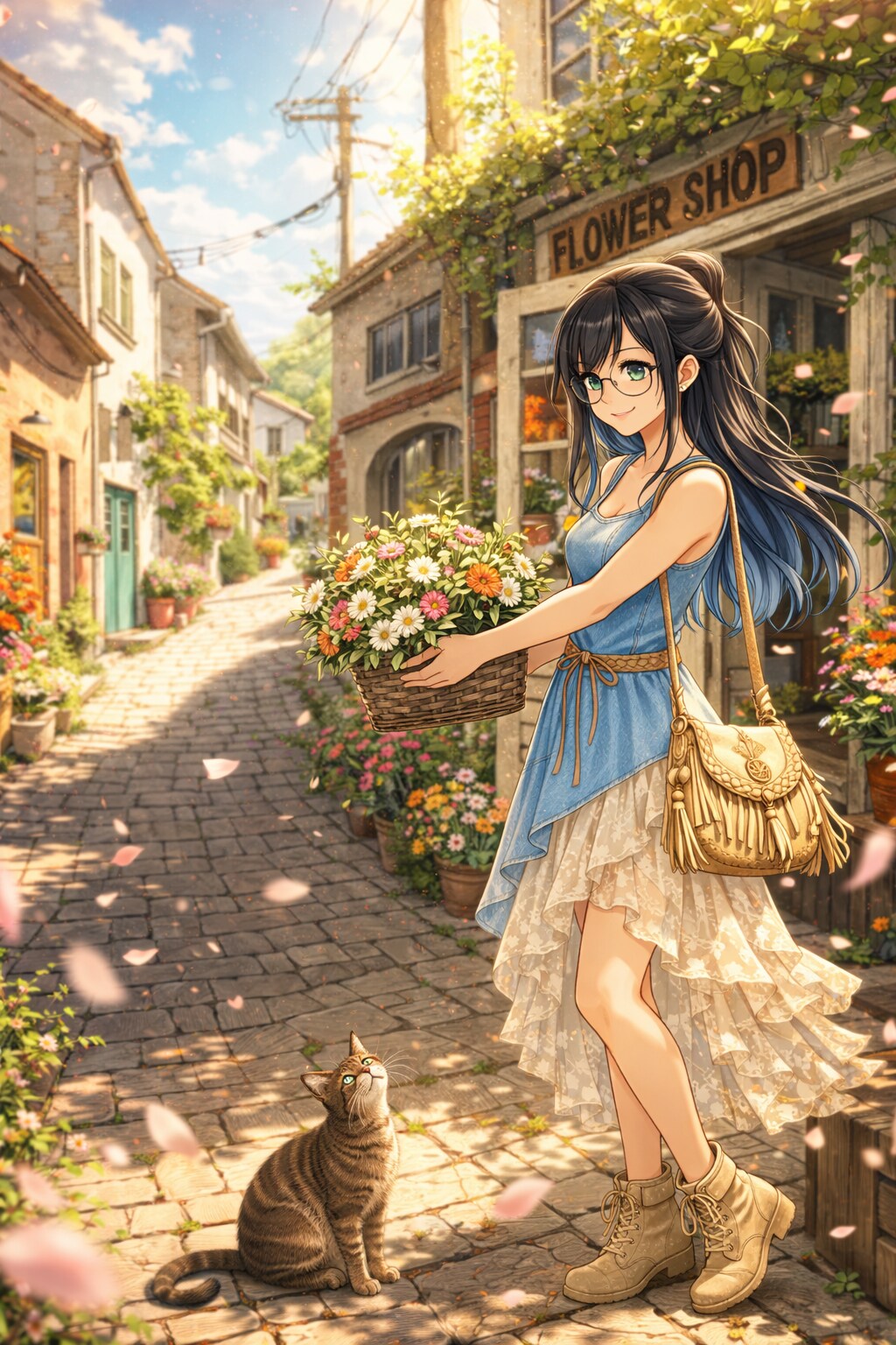 春風に、君へ贈る花を。