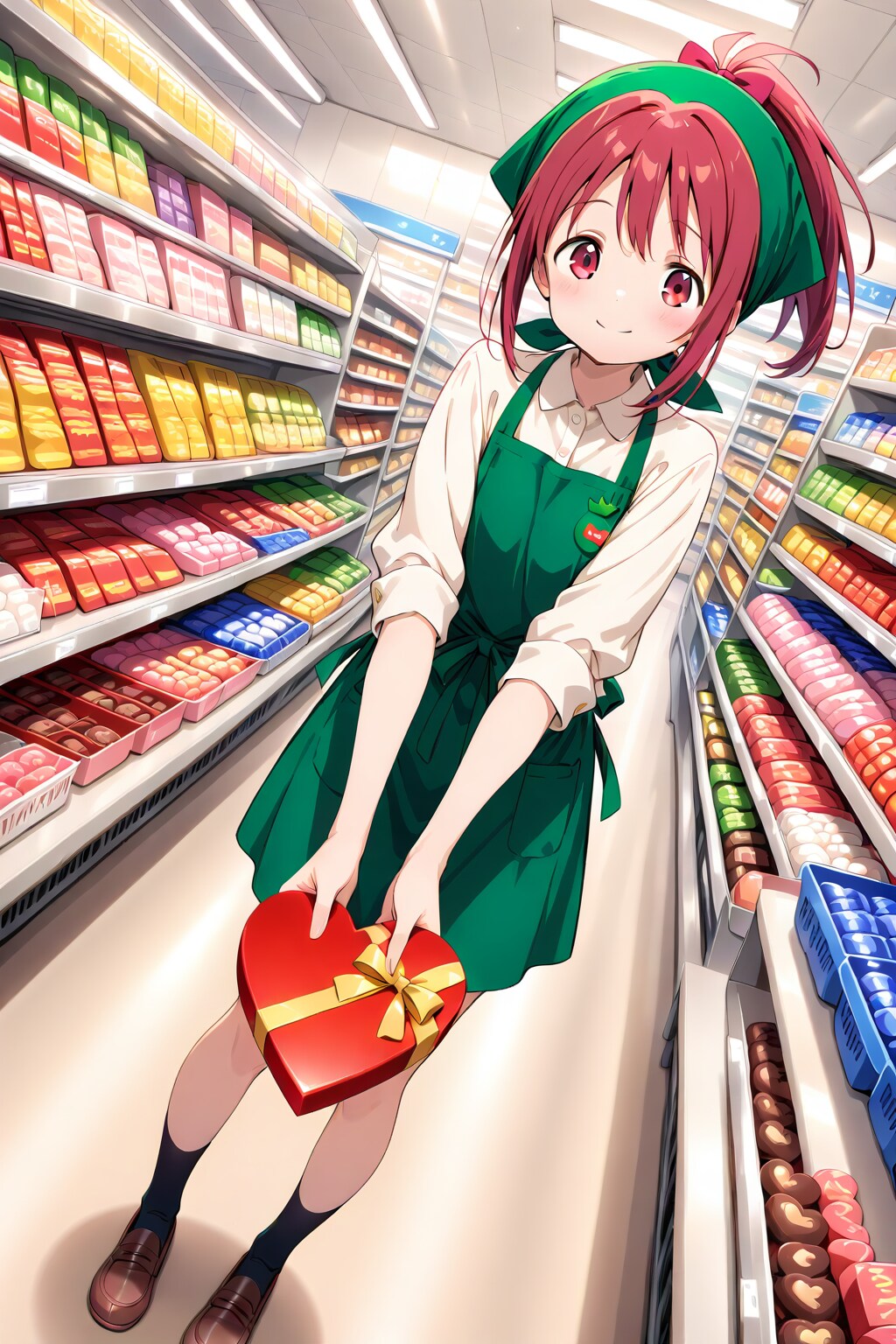 バレンタインチョコ販売中 | の人気AIイラスト・グラビア