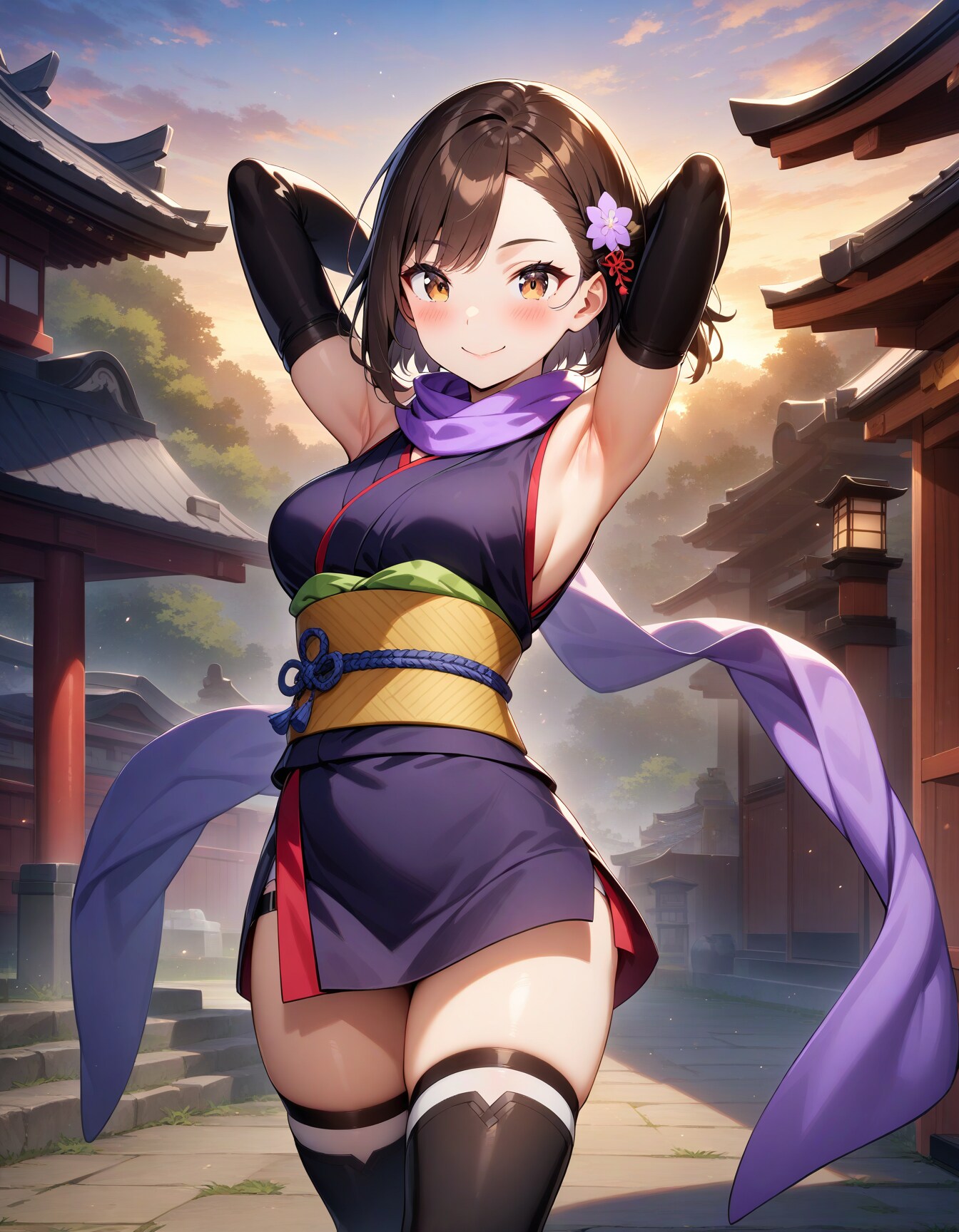 帝国女忍者 | の人気AIイラスト・グラビア