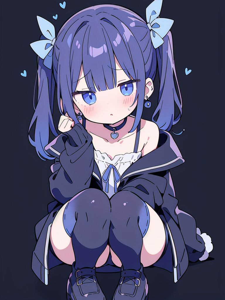 ツインテール女の子