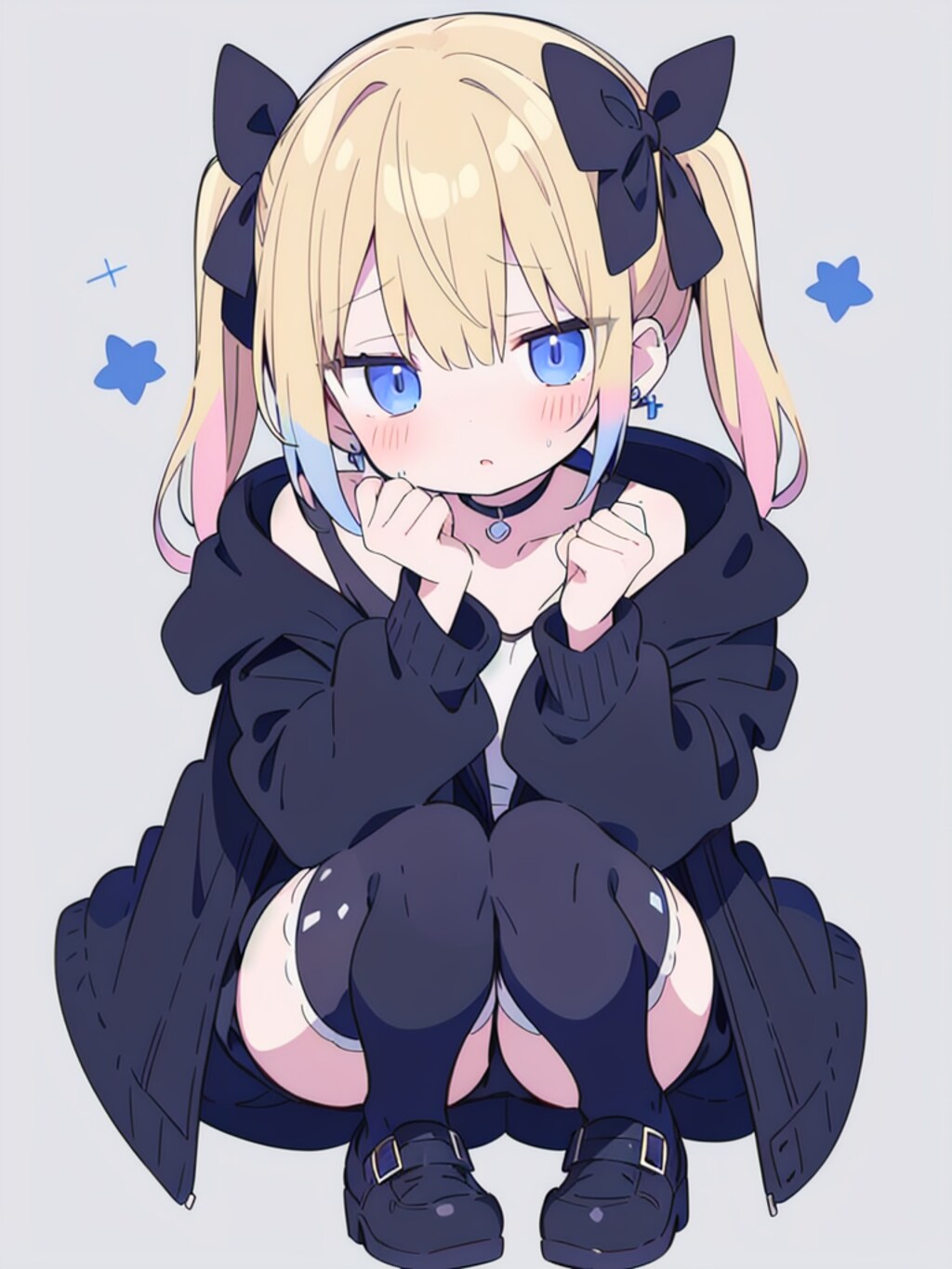 ツインテール女の子