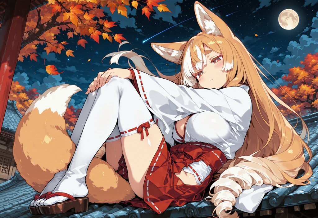 巫女装束　コギさん