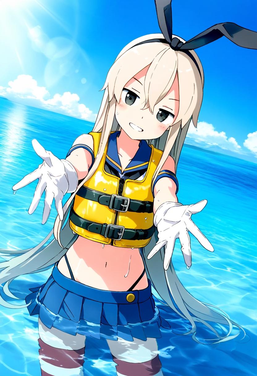 安全面を配慮した島風ちゃん