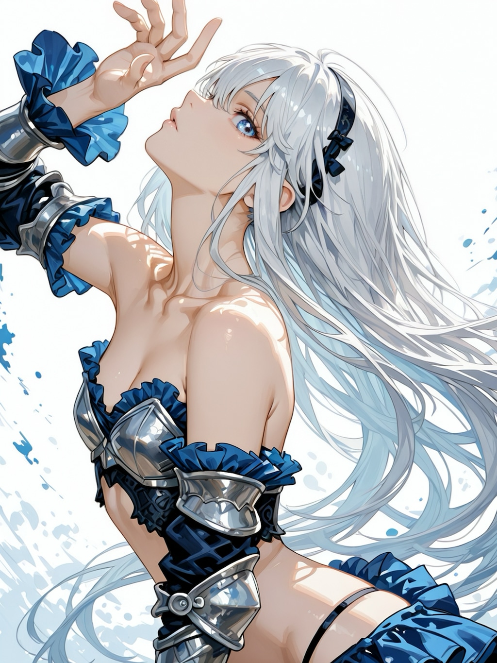 白髪おねーさん