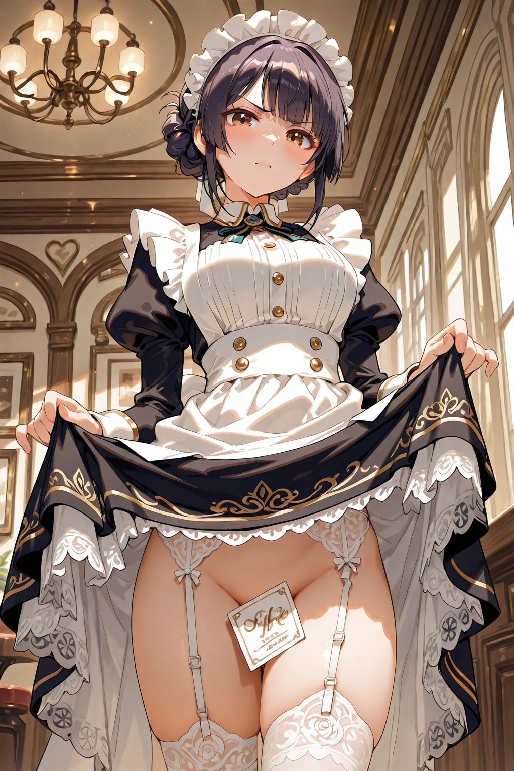ご主人様、怪盗ロパンから予告状が届きました