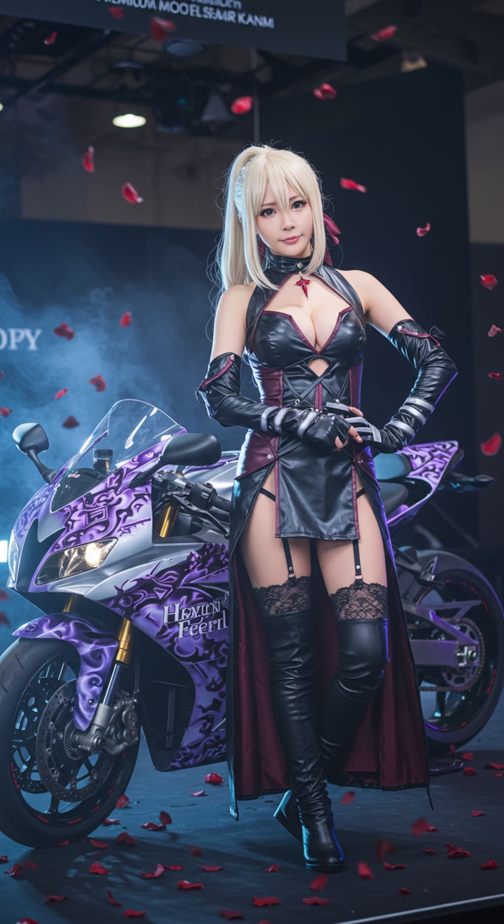 暴君のバイク祭典：ネロ・クラウディウス、セイバー、セイバーオルター、ここに在り