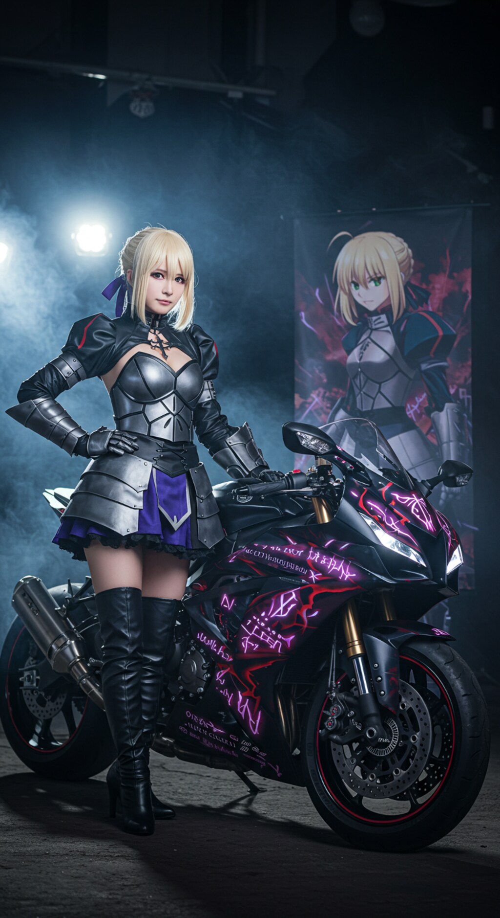 暴君のバイク祭典：ネロ・クラウディウス、セイバー、セイバーオルター、ここに在り