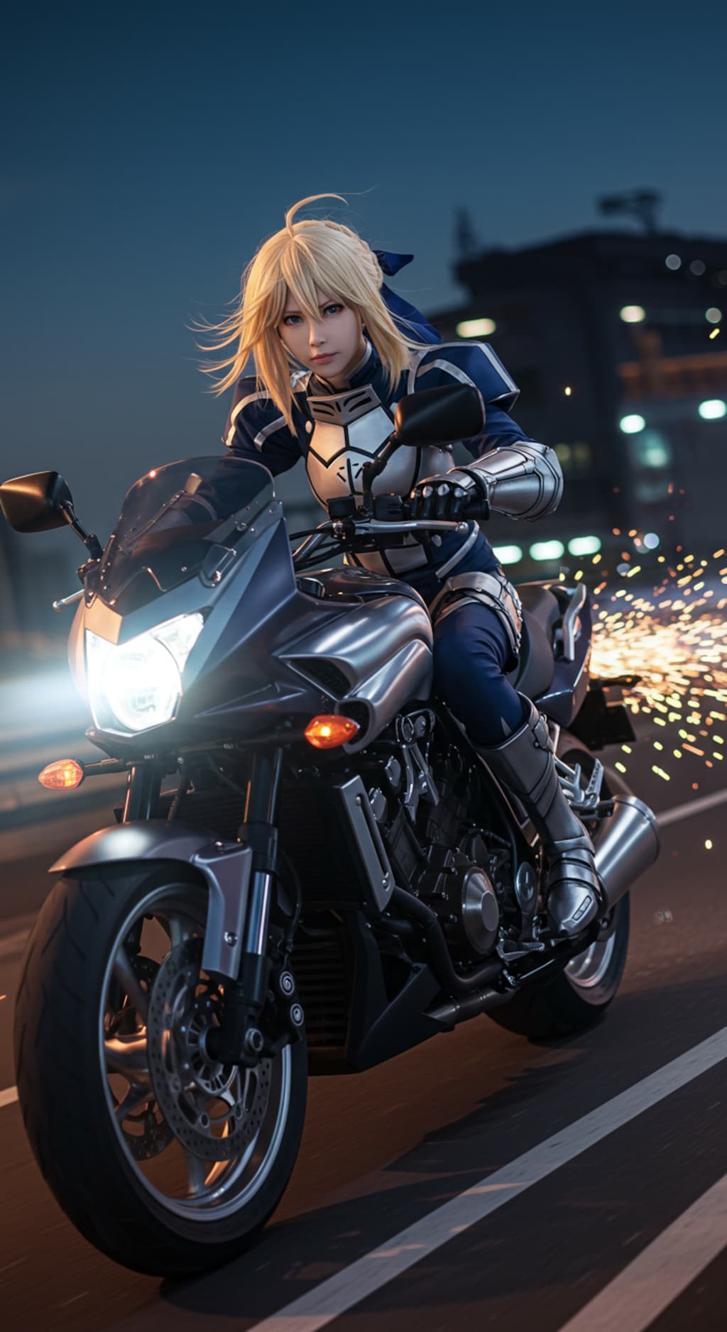 暴君のバイク祭典：ネロ・クラウディウス、セイバー、セイバーオルター、ここに在り