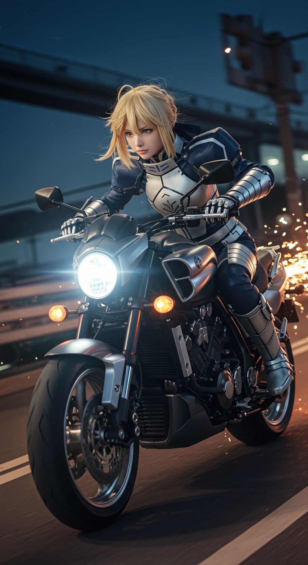 暴君のバイク祭典：ネロ・クラウディウス、セイバー、セイバーオルター、ここに在り