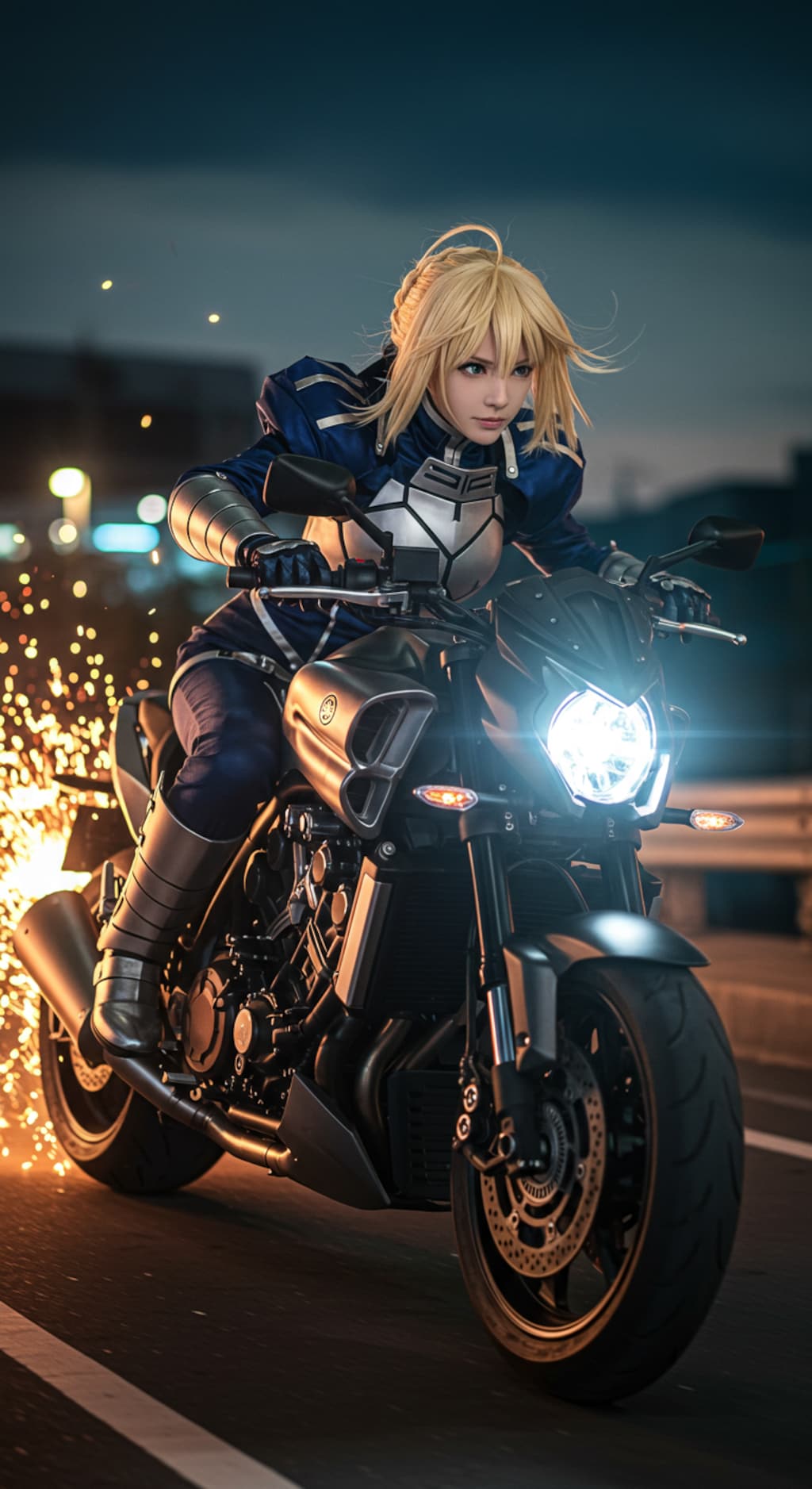 暴君のバイク祭典：ネロ・クラウディウス、セイバー、セイバーオルター、ここに在り