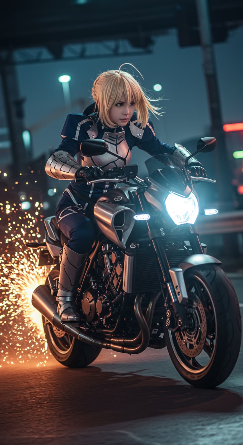 暴君のバイク祭典：ネロ・クラウディウス、セイバー、セイバーオルター、ここに在り