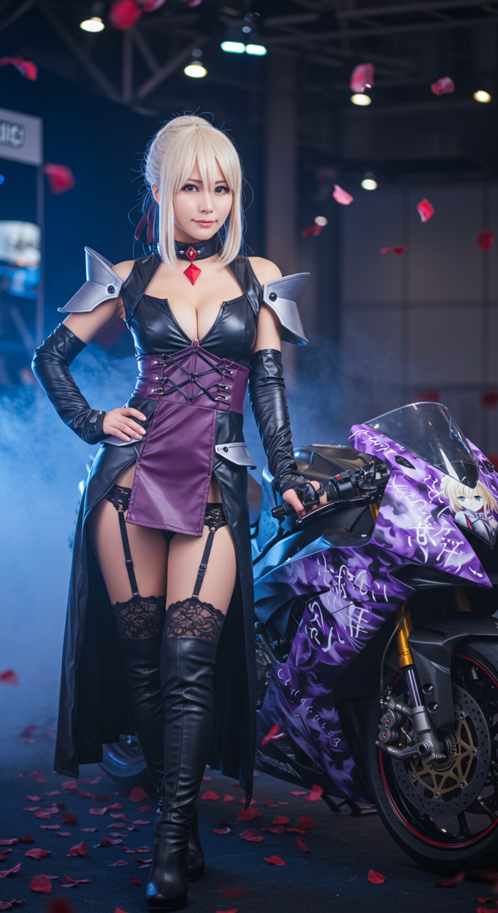 暴君のバイク祭典：ネロ・クラウディウス、セイバー、セイバーオルター、ここに在り