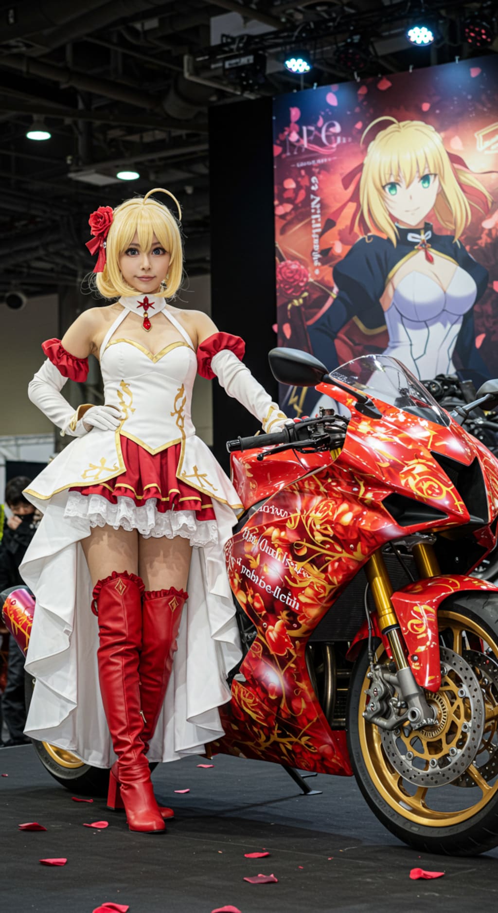 暴君のバイク祭典：ネロ・クラウディウス、セイバー、セイバーオルター、ここに在り