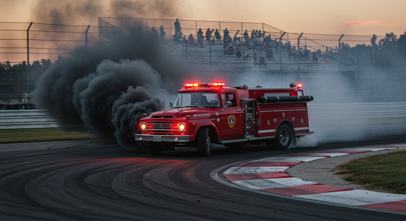 消防車ドリフト仕様 | の人気AIイラスト・グラビア