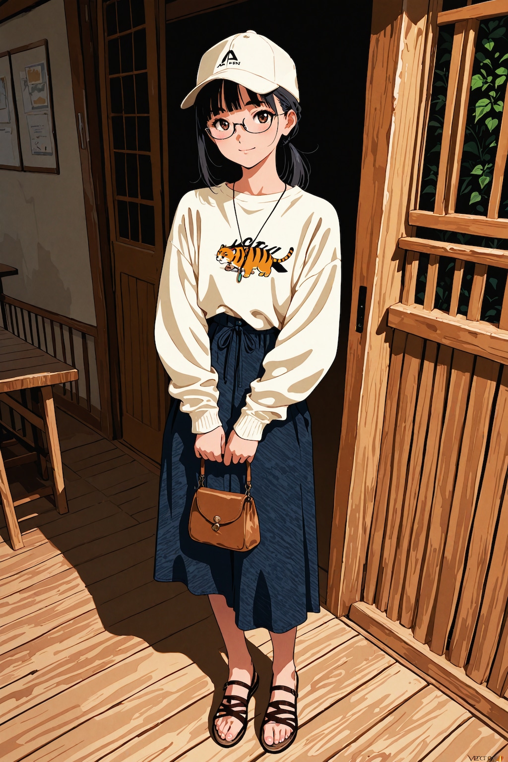 メガネ732