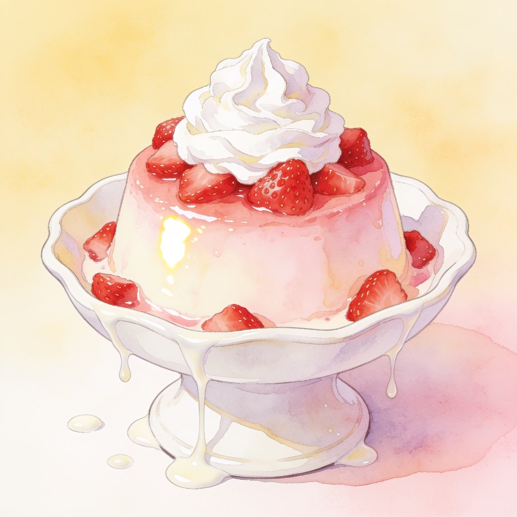 イチゴプリン