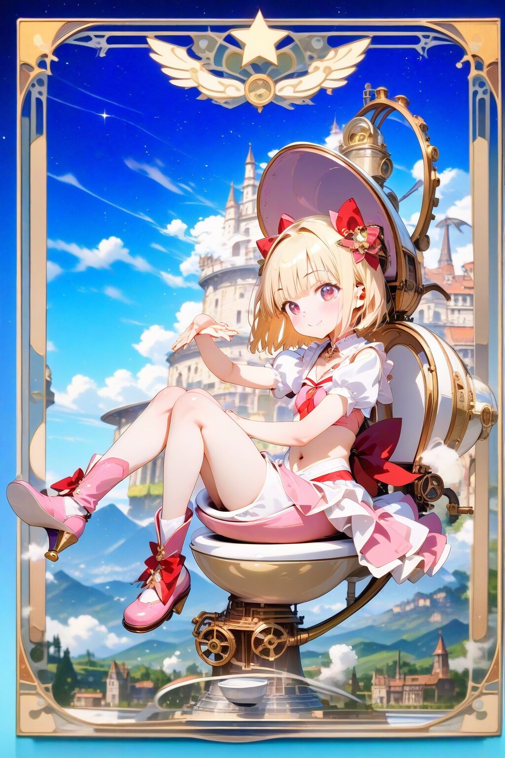 魔法少女 303 飛行トイレ