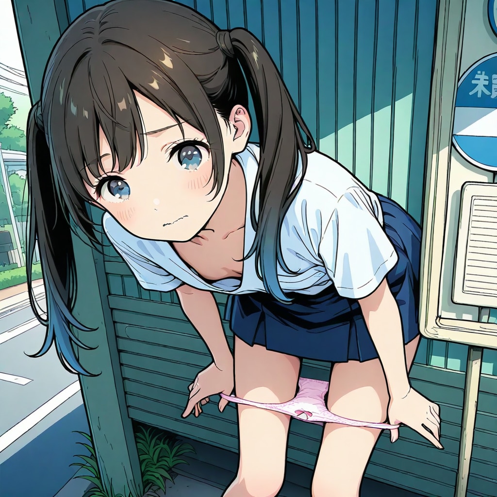 まだバス…来ないよね？