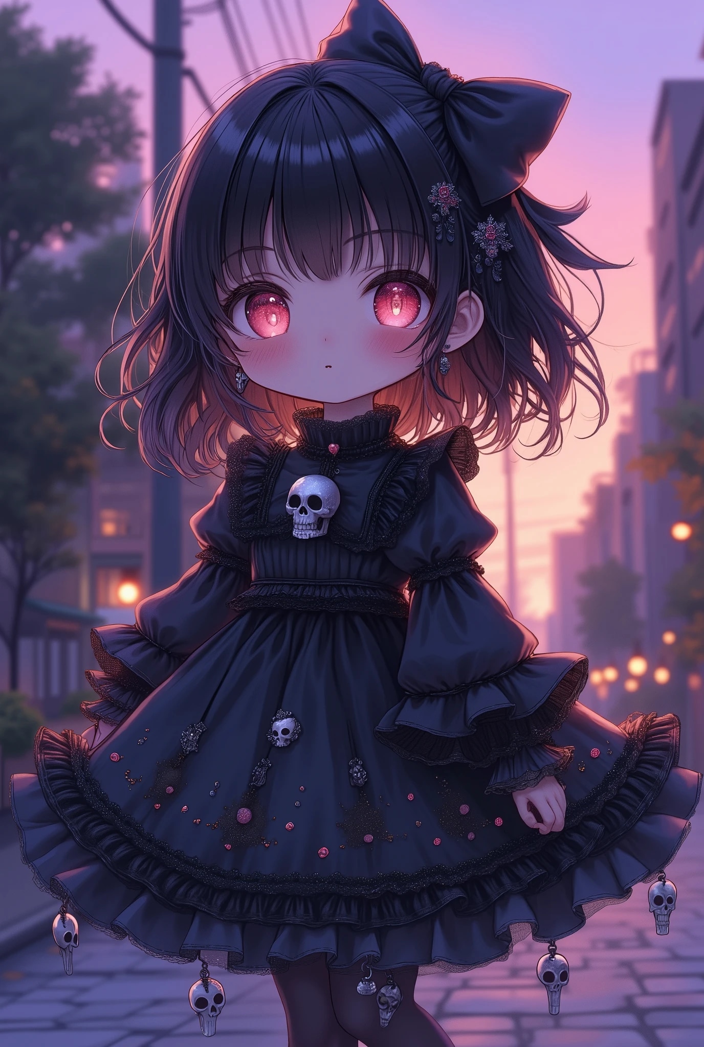 ドクロなフリフリちゃん