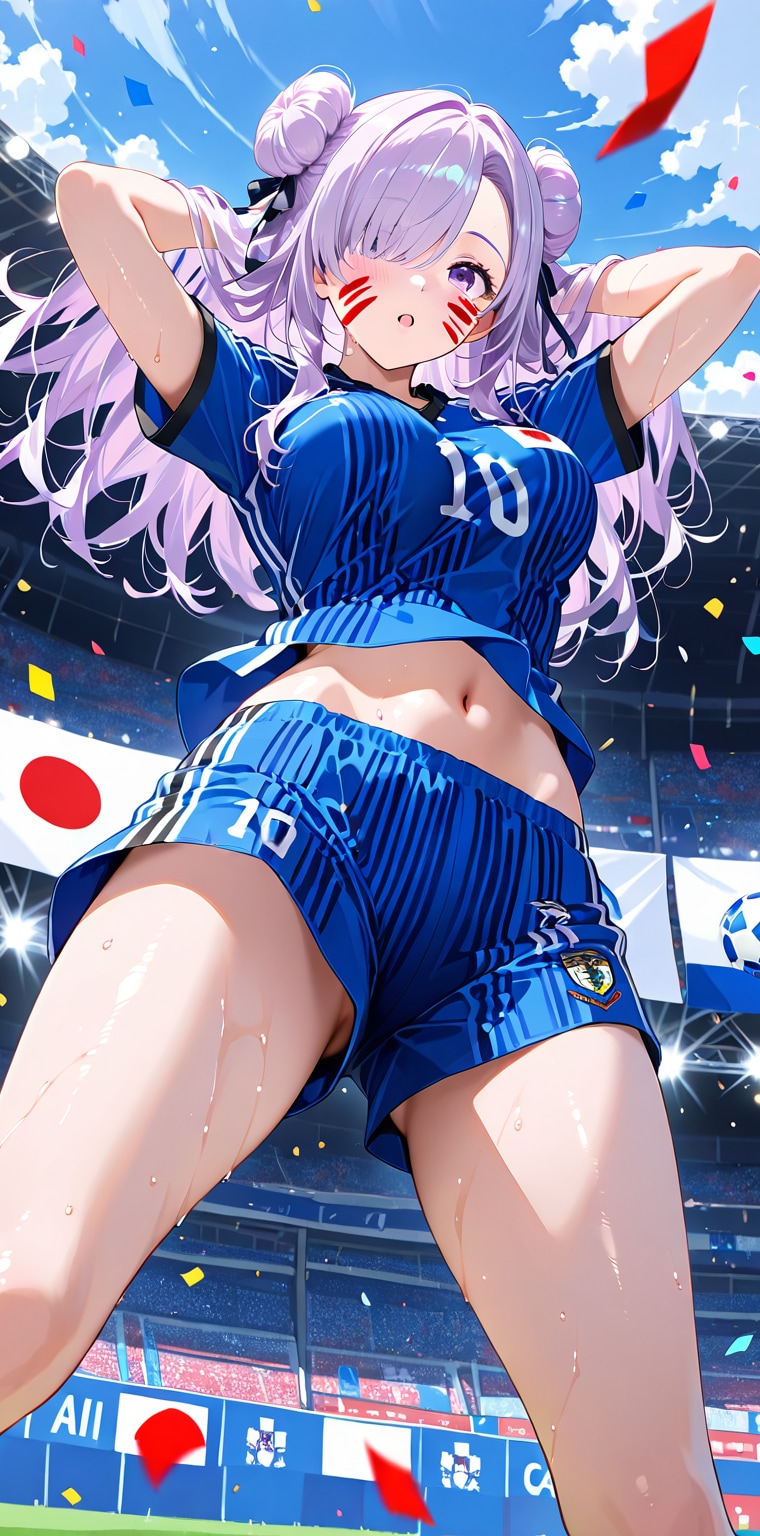 がんばれニッポン♡　気合入れていくわよっ✨　いざっ決勝Ｔへ！！