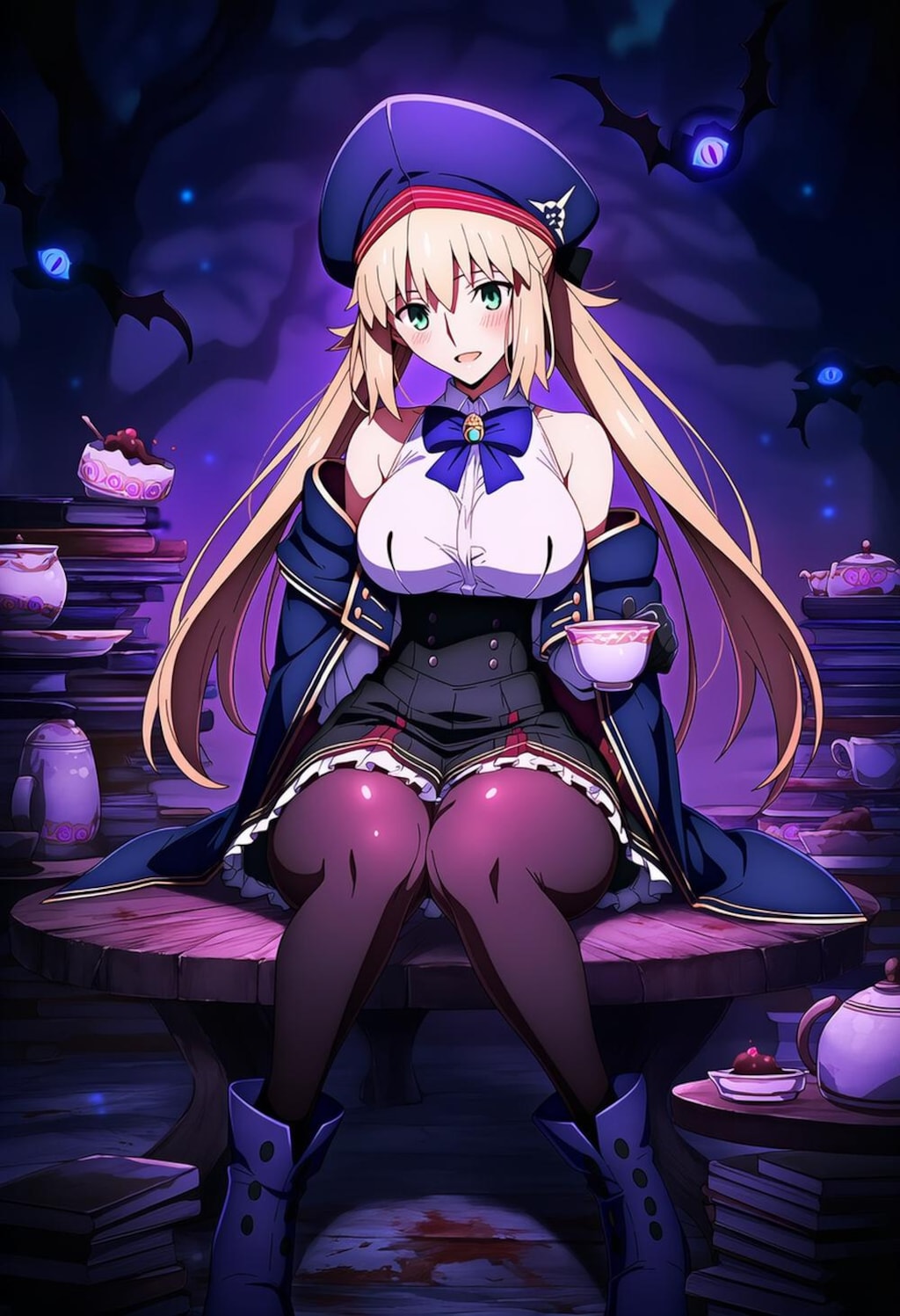 不思議の国のアリスコスプレ人妻