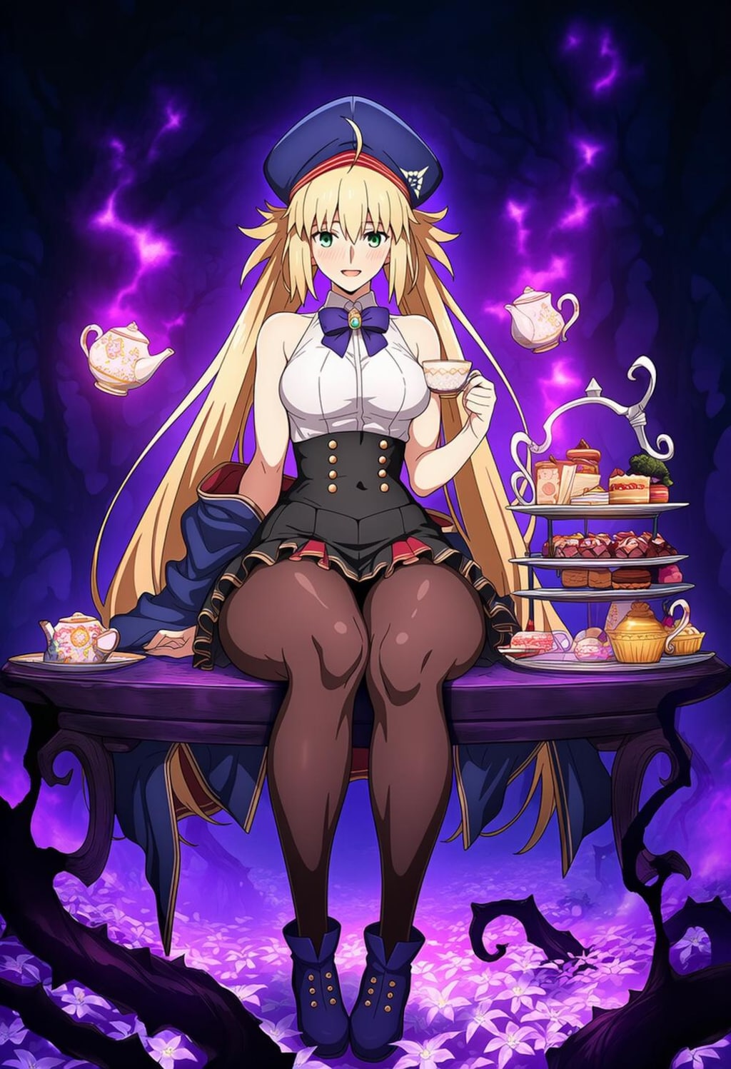 不思議の国のアリスコスプレ人妻