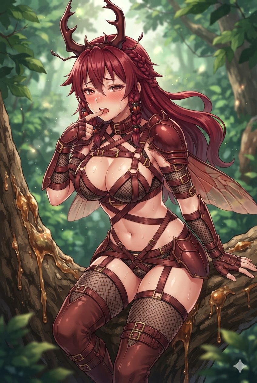 ノコギリクワガタ擬人化