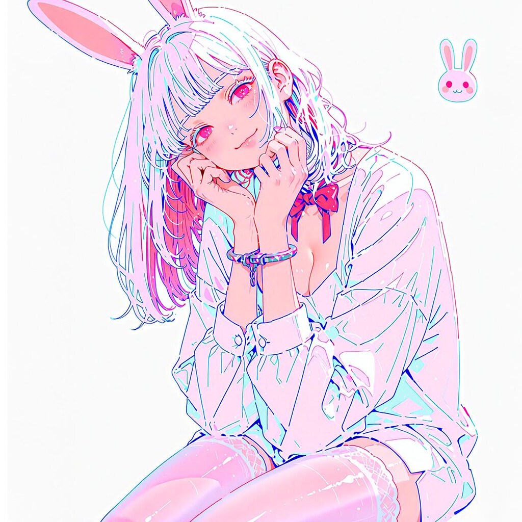 『あ〜あ捕まちゃった。うふっ🩷』