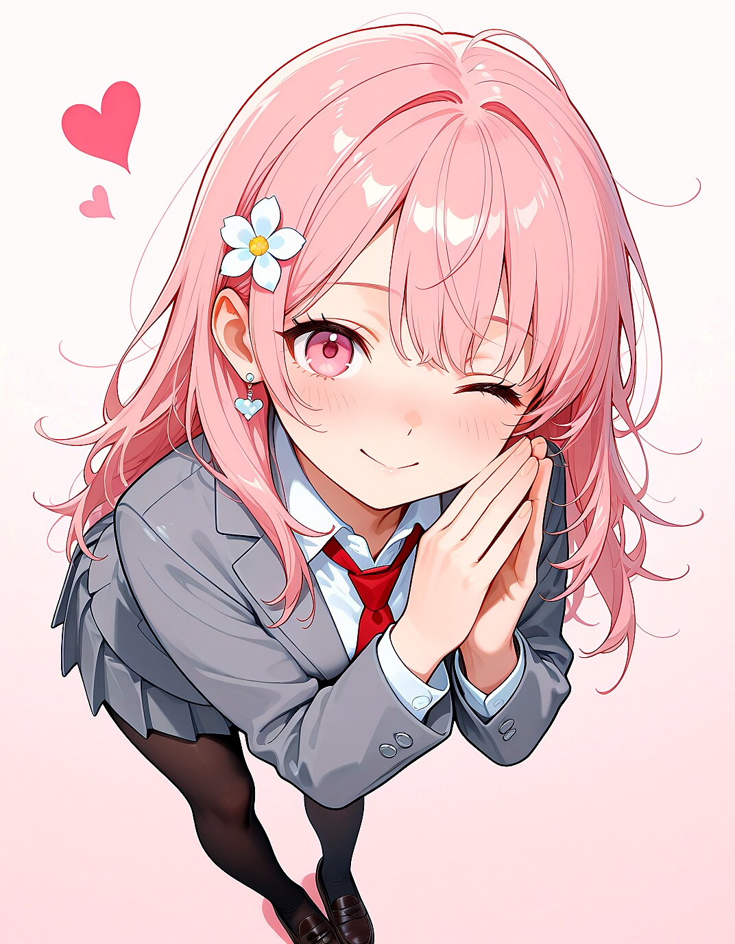 お願いポーズ