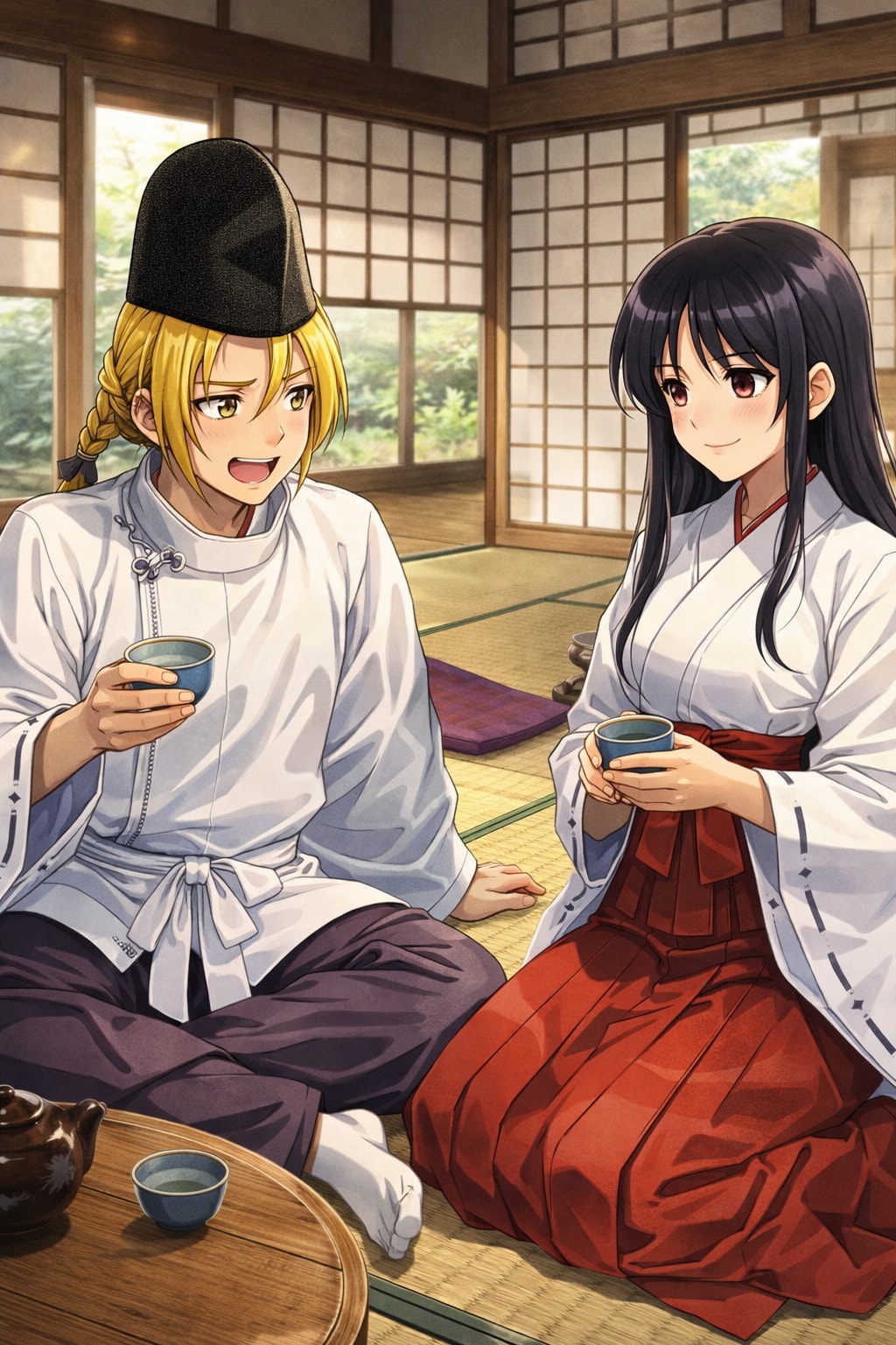 らんまがいないときの火野神社３