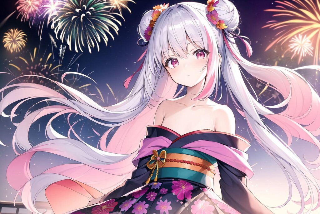 花火とお団子ちゃん②