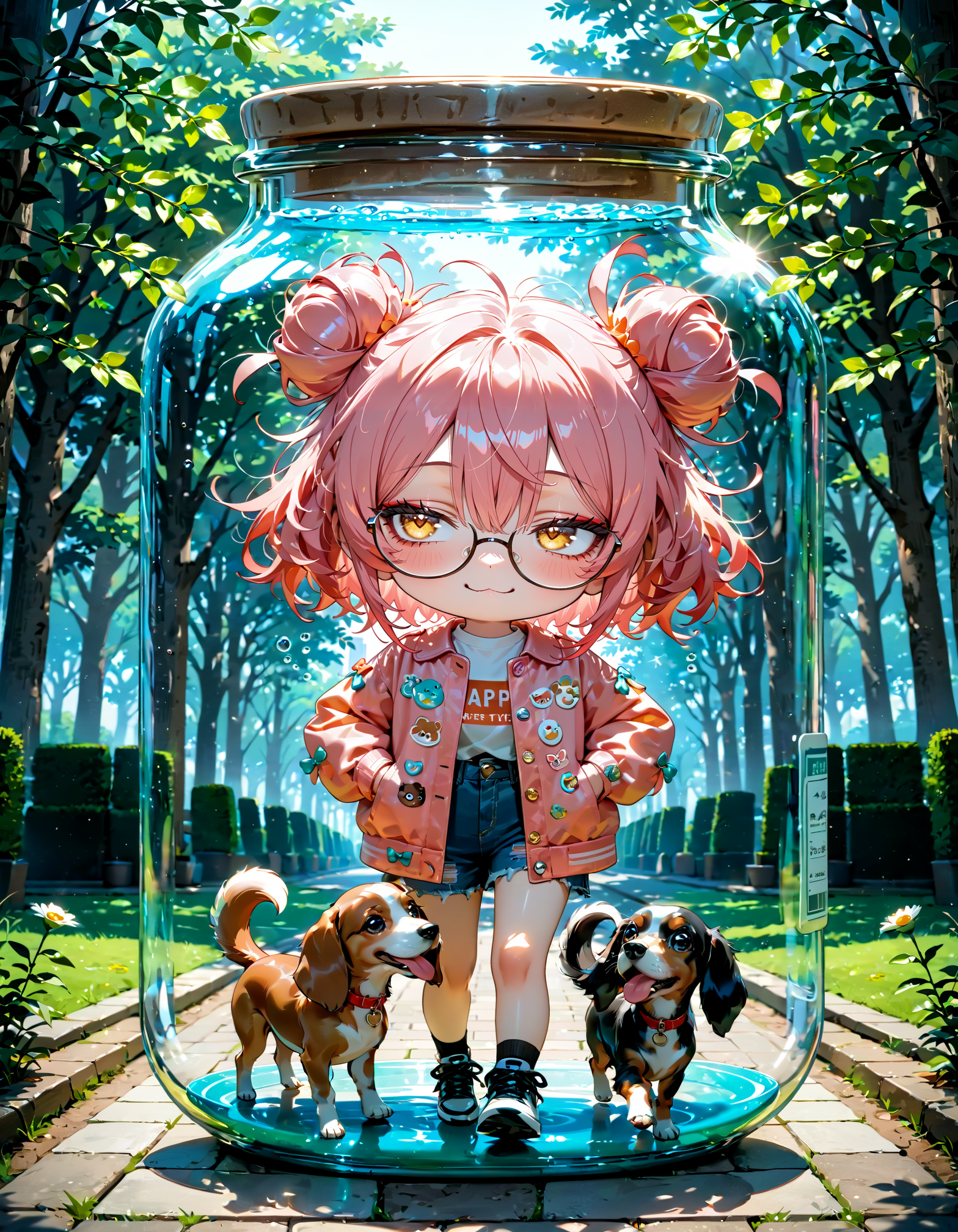 今日は何の日？　ダックスフンド ありがとうの日 | の人気AIイラスト・グラビア