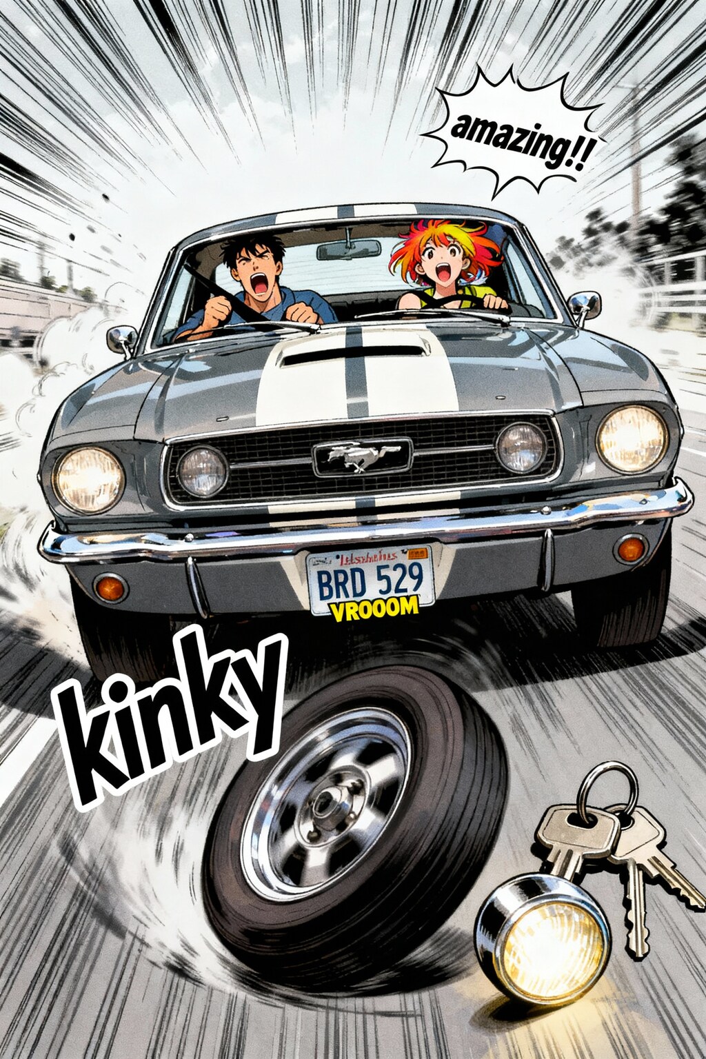 Seedream. Shelby GT 500