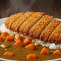 摩訶不思議食堂の人参増し増しカツカレー 5枚目