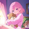 美少女の部屋でのひととき 3枚目