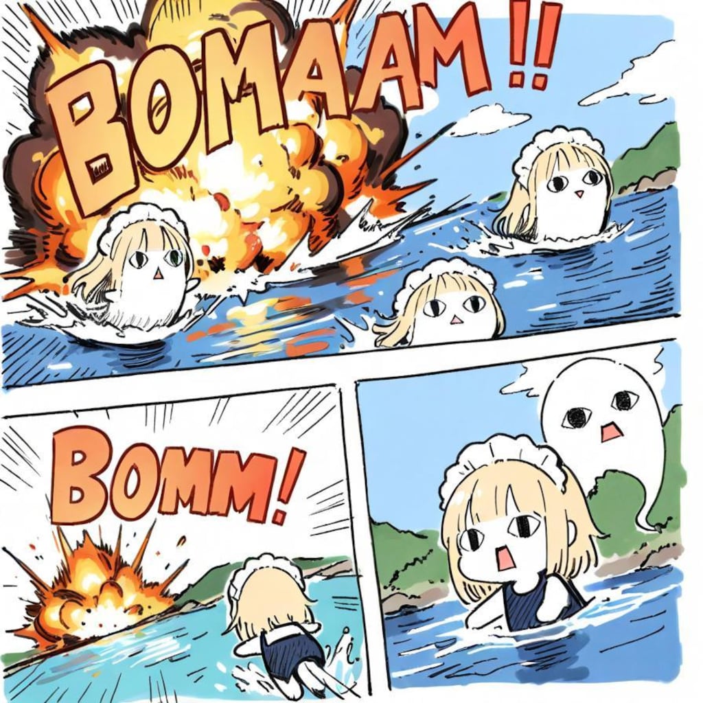 ⚠️川から離れて下さい！⚠️