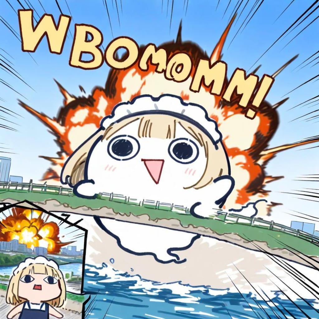 ⚠️川から離れて下さい！⚠️