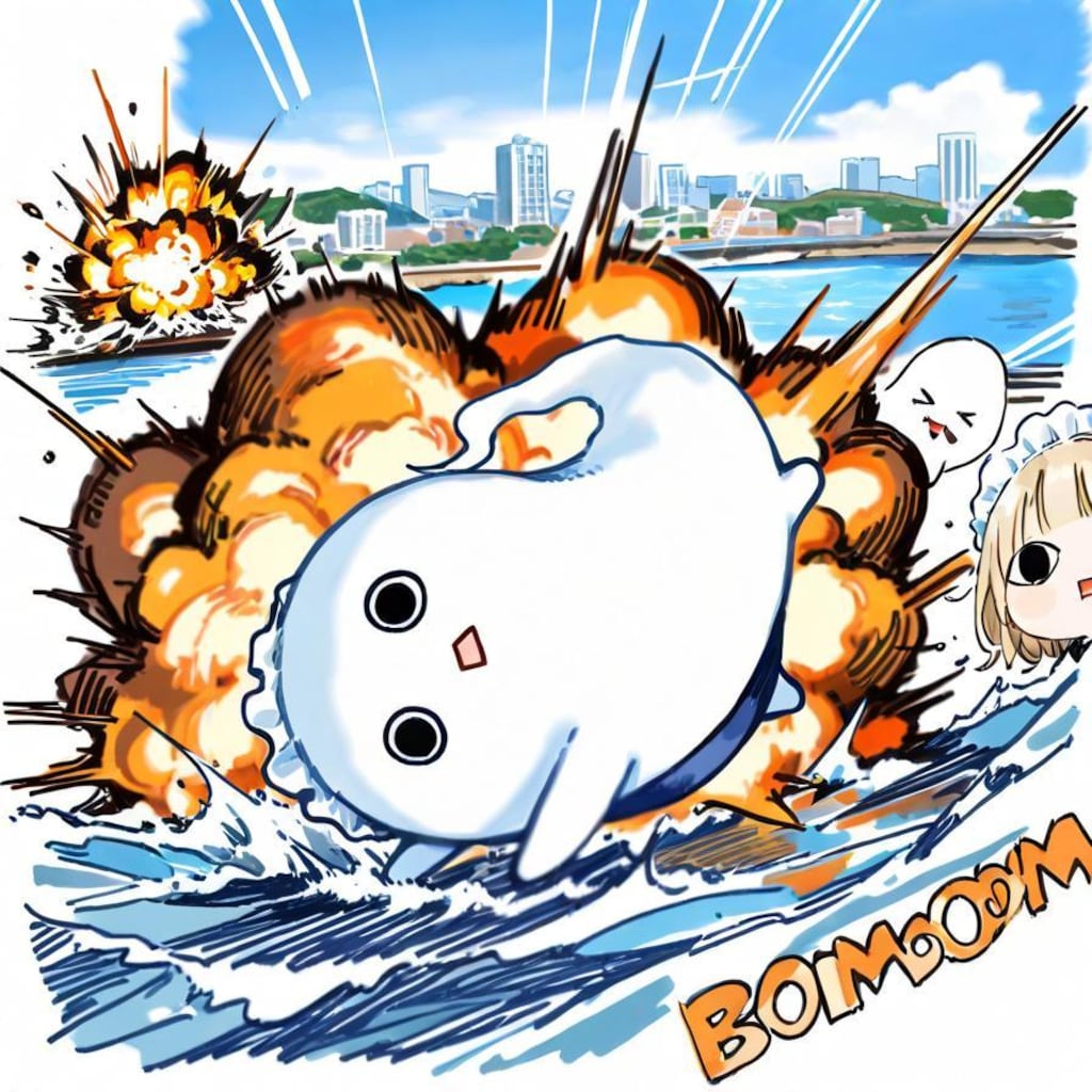 ⚠️川から離れて下さい！⚠️