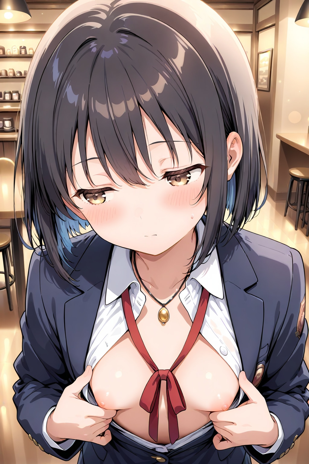 見られたらどうするんですか？